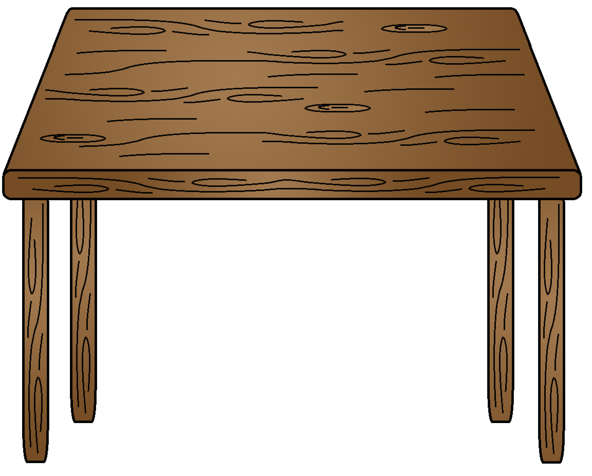 Clip art tables and art on