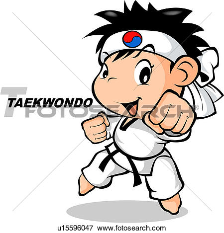 tae kwon do, Tae-kwondo, spor - Taekwondo Clip Art