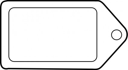 Price Tag Template - Clipart 