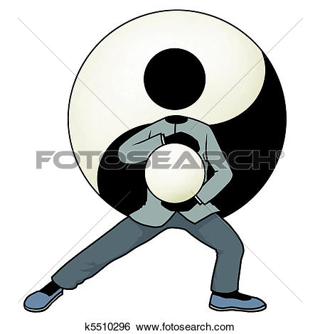 Tai chi yin and yang - Tai Chi Clip Art
