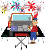 Tailgate clipart and illustra - Tailgate Clipart