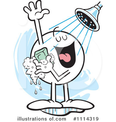 Take A Shower Clipart Similar - Taking A Shower Clipart