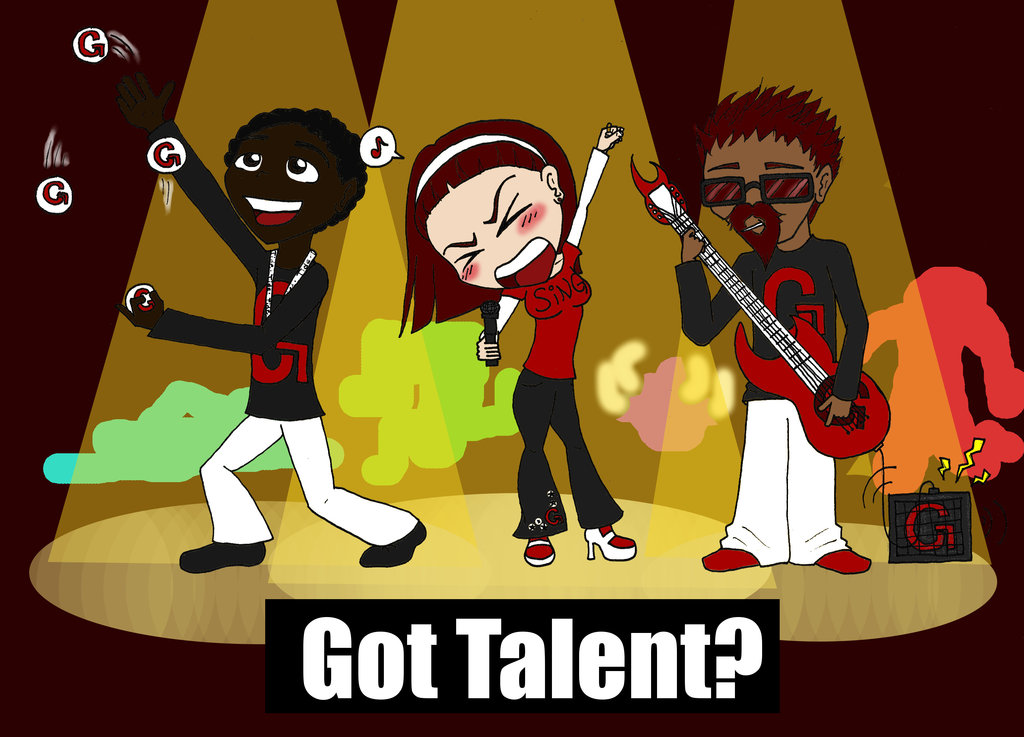 Talent Show Colorful Clipart  - Talent Clipart