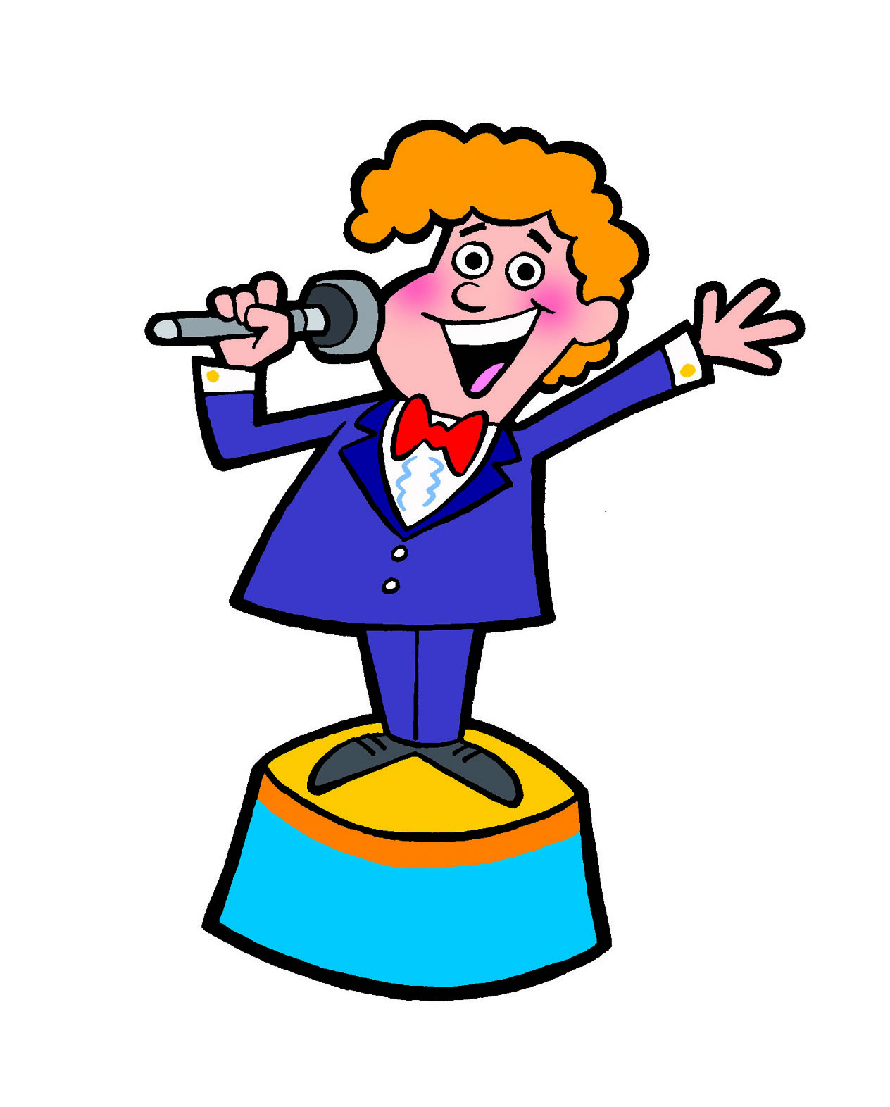 Game Show Host Clipart #1