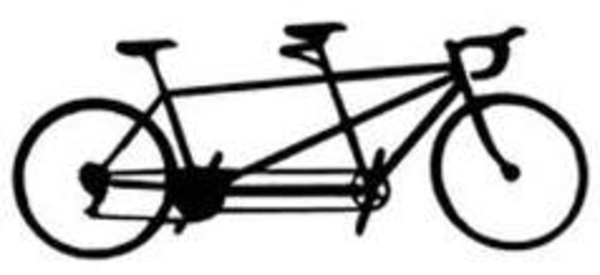 Tandem Clipart | Clipart libr - Tandem Bike Clipart
