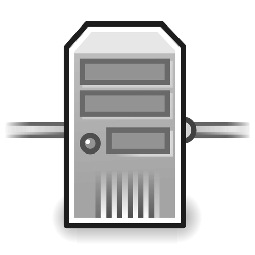 Tango network server vector icon