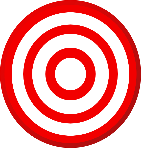 Target Clip Art At Clker Com  - Bullseye Clipart