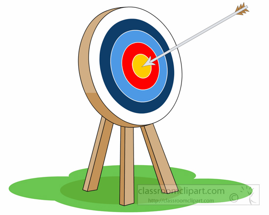 target-archery-with-arrow-in-the-middle-6223. Target Archery With Arrow In  The Middle Size: 100 Kb From: Archery Clipart
