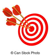 . ClipartLook.com Three arrows in a target