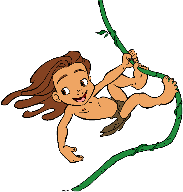 Walt Disney Tarzan Clipart .