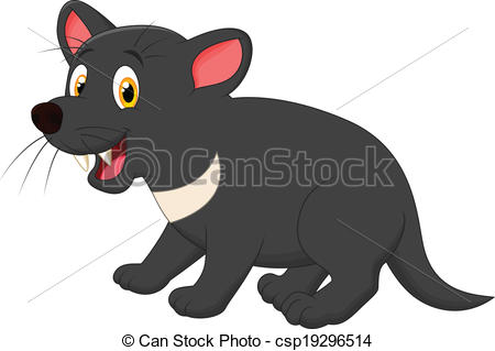 Tasmanian devil - vector illu