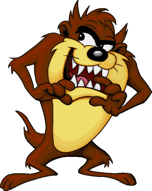 Tasmanian devil cartoon - .