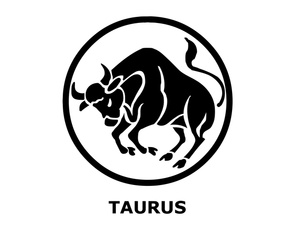Clip Art - Taurus symbol. Fot
