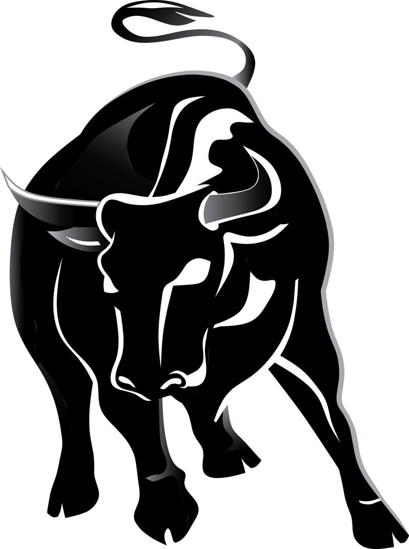 Raging Bull Clipart - Taurus Clipart