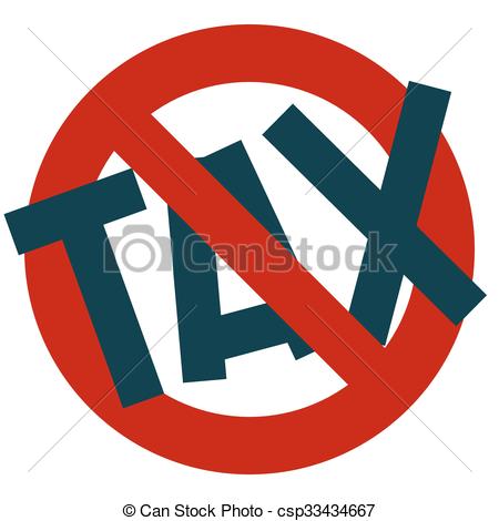 Free from taxes. Strike. A re - Tax Clipart