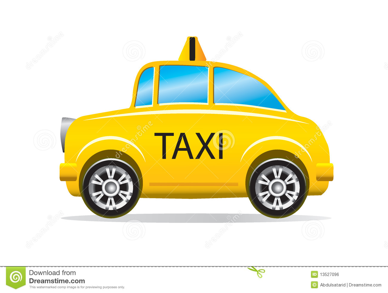 Taxi Clipart Yellow Taxi Cab Clipart