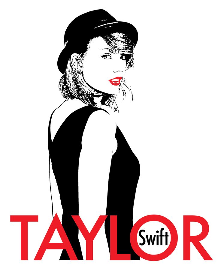 Taylor Swift Vinyl Decal