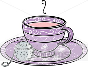 pink teacup clip art