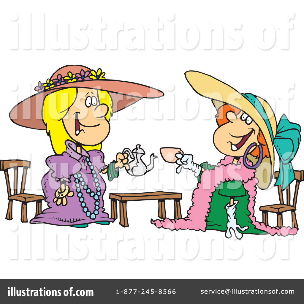 Royalty-Free (RF) Tea Time Clipart Illustration #437482 by toonaday
