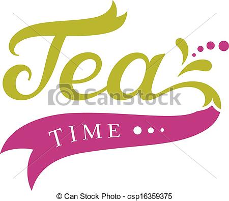Tea time design - csp16359375