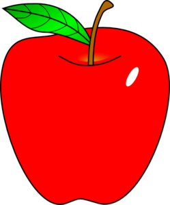 teacher apple clipart - Apple Clipart