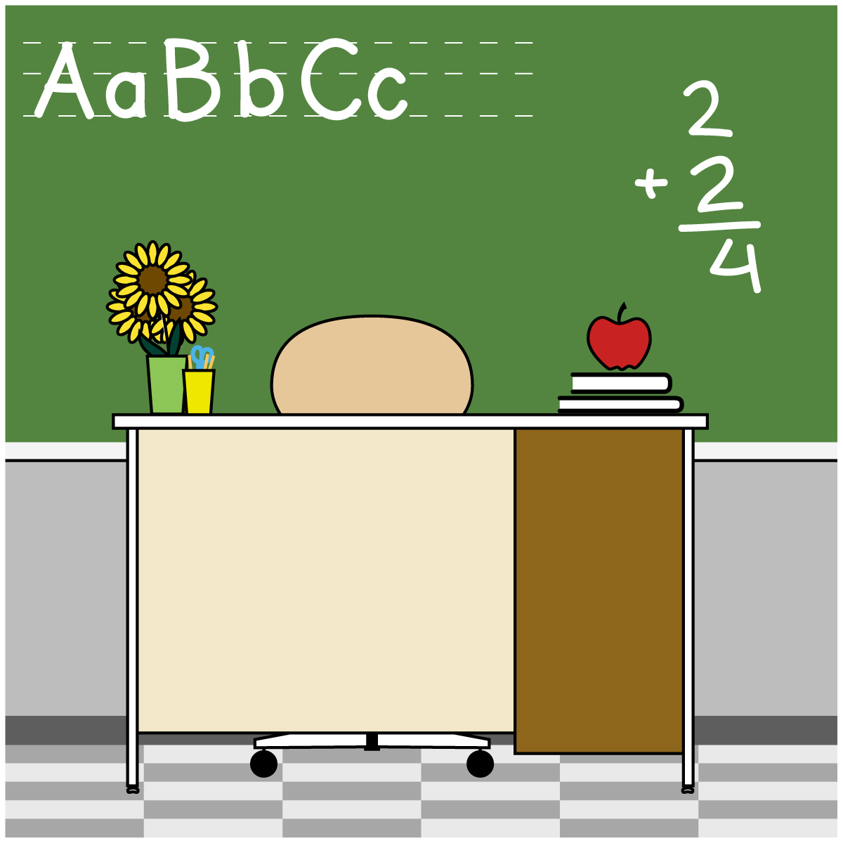 Teacher Desk Clipart u0026middot; School/Educational Clip Art