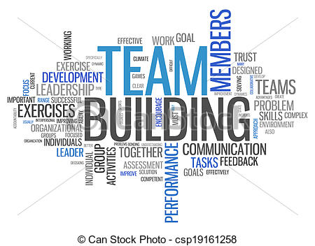 Team building business diagra