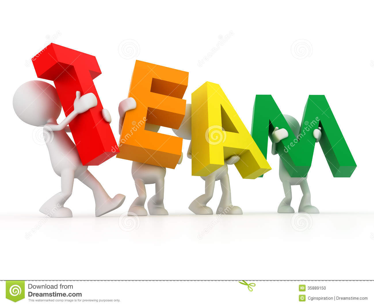 Team Workers Clipart