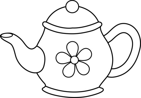 Teapot clip art 2 - Tea Pot Clipart