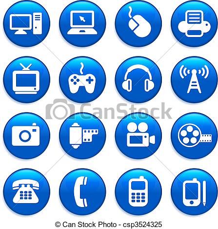 More Technology Clipart
