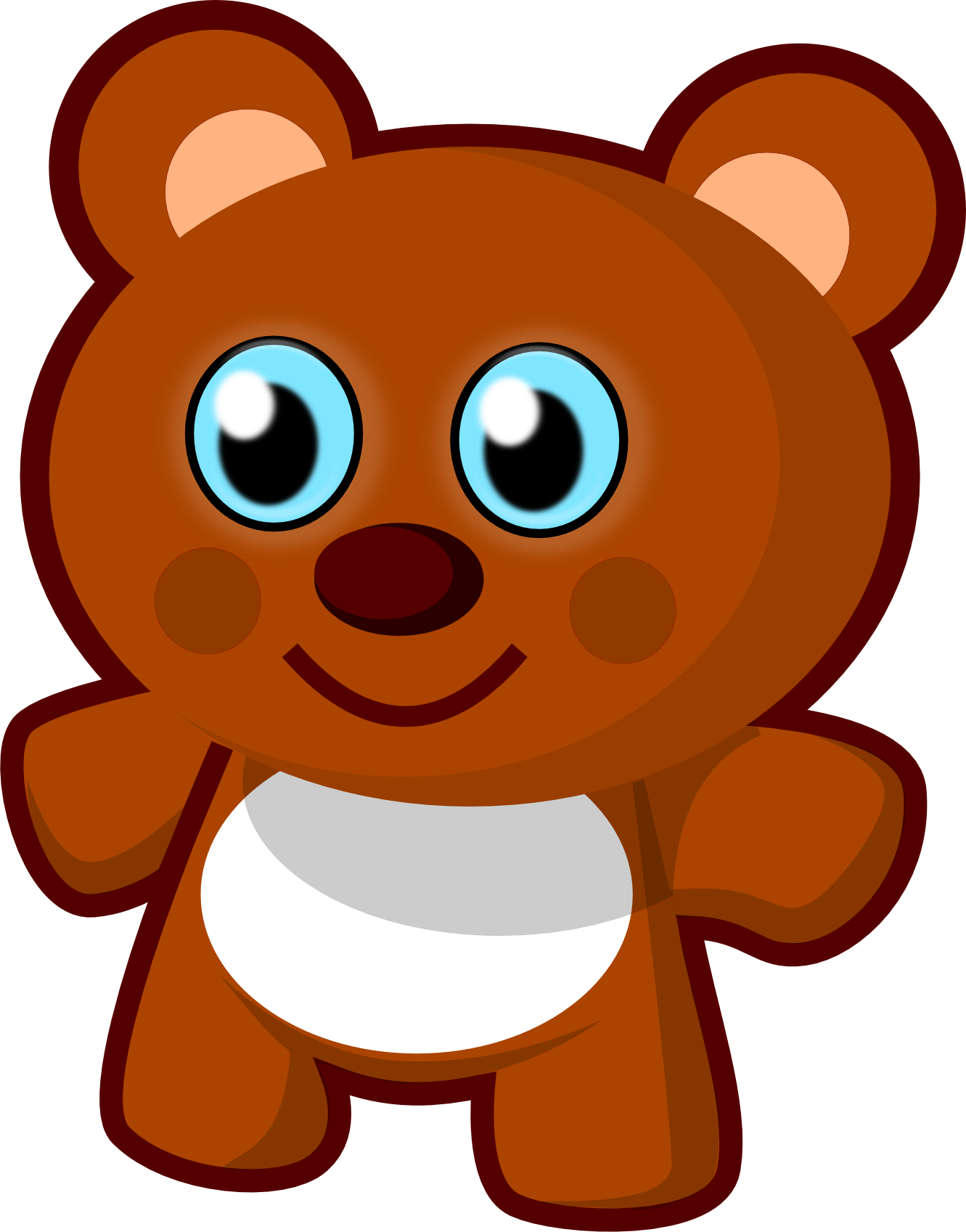 Teddy bear clip art free clip - Cute Bear Clipart