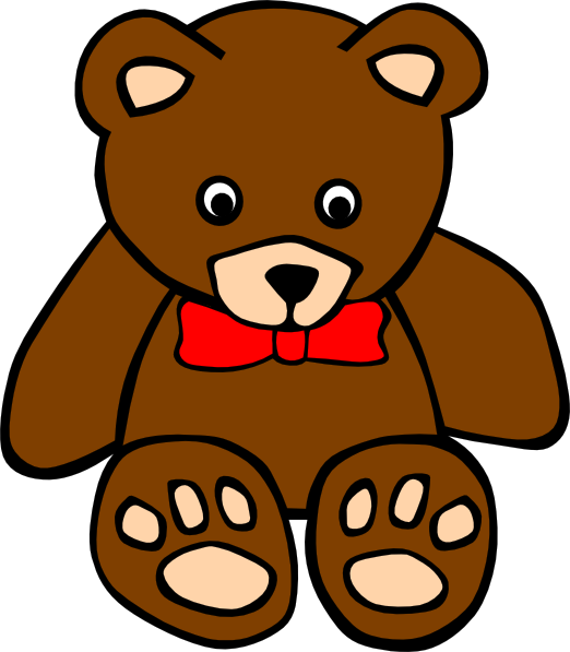 Free Cute Teddy Bear Clip Art