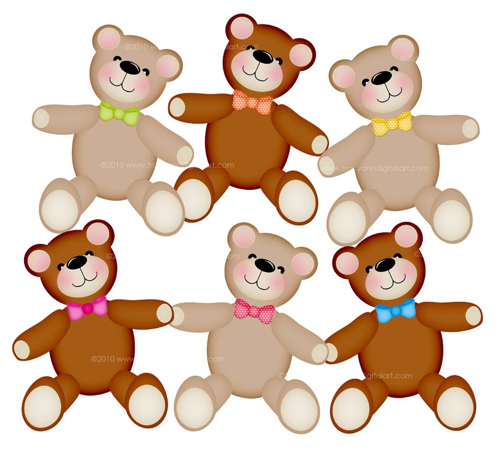 Teddy Bear Clip Art - Teddy Bears Clipart