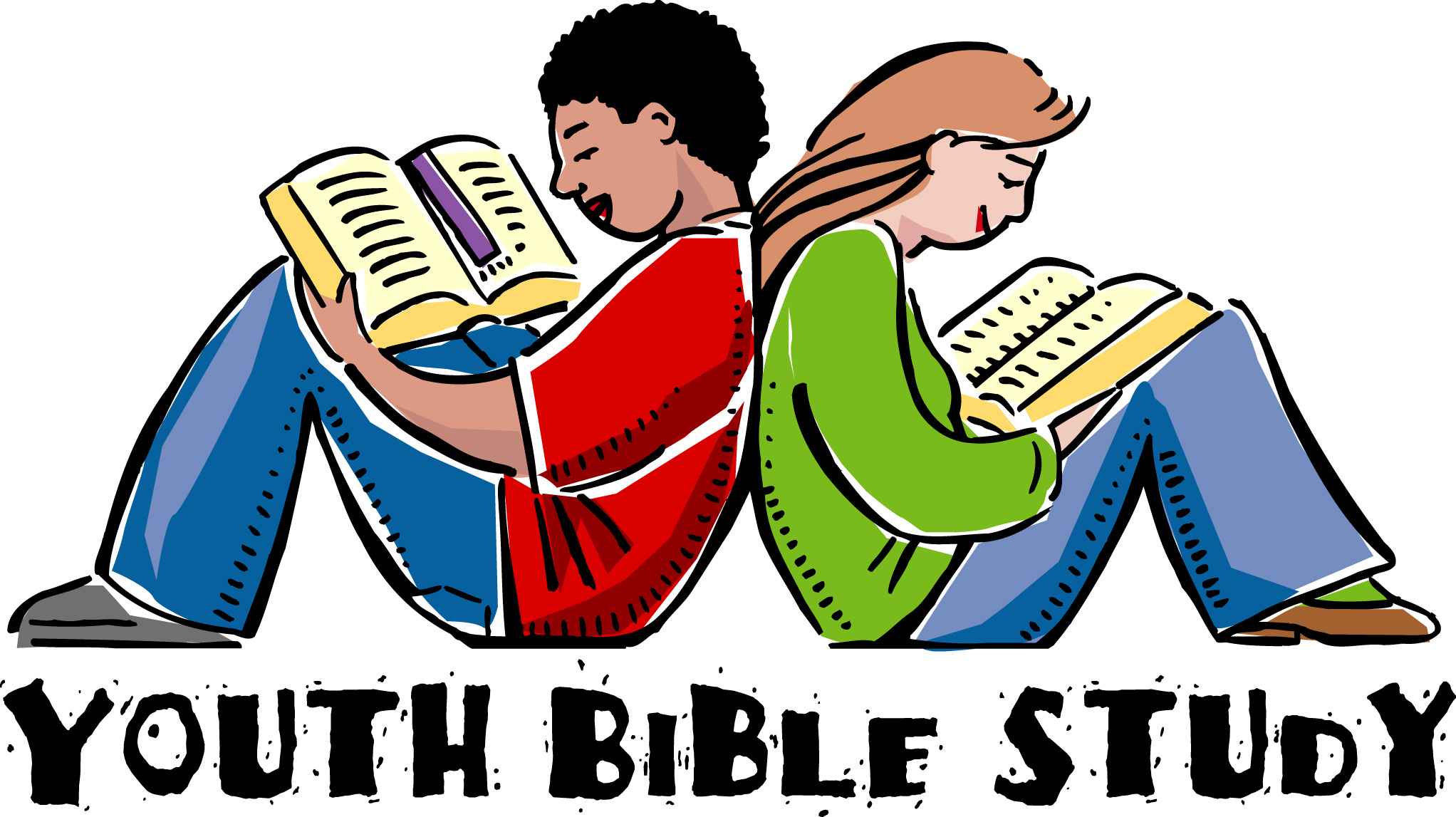 Teen Bible Study Clipart