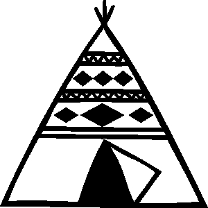 Teepee,indians,clipart .