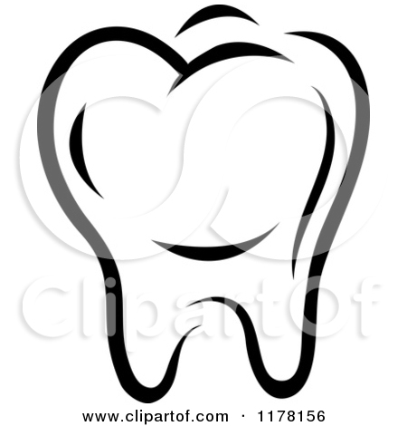 Tooth mouth with teeth clipar