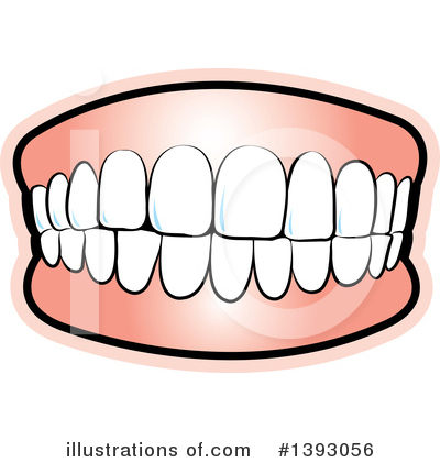 Teeth Clipart Illustration . - Clipart Teeth