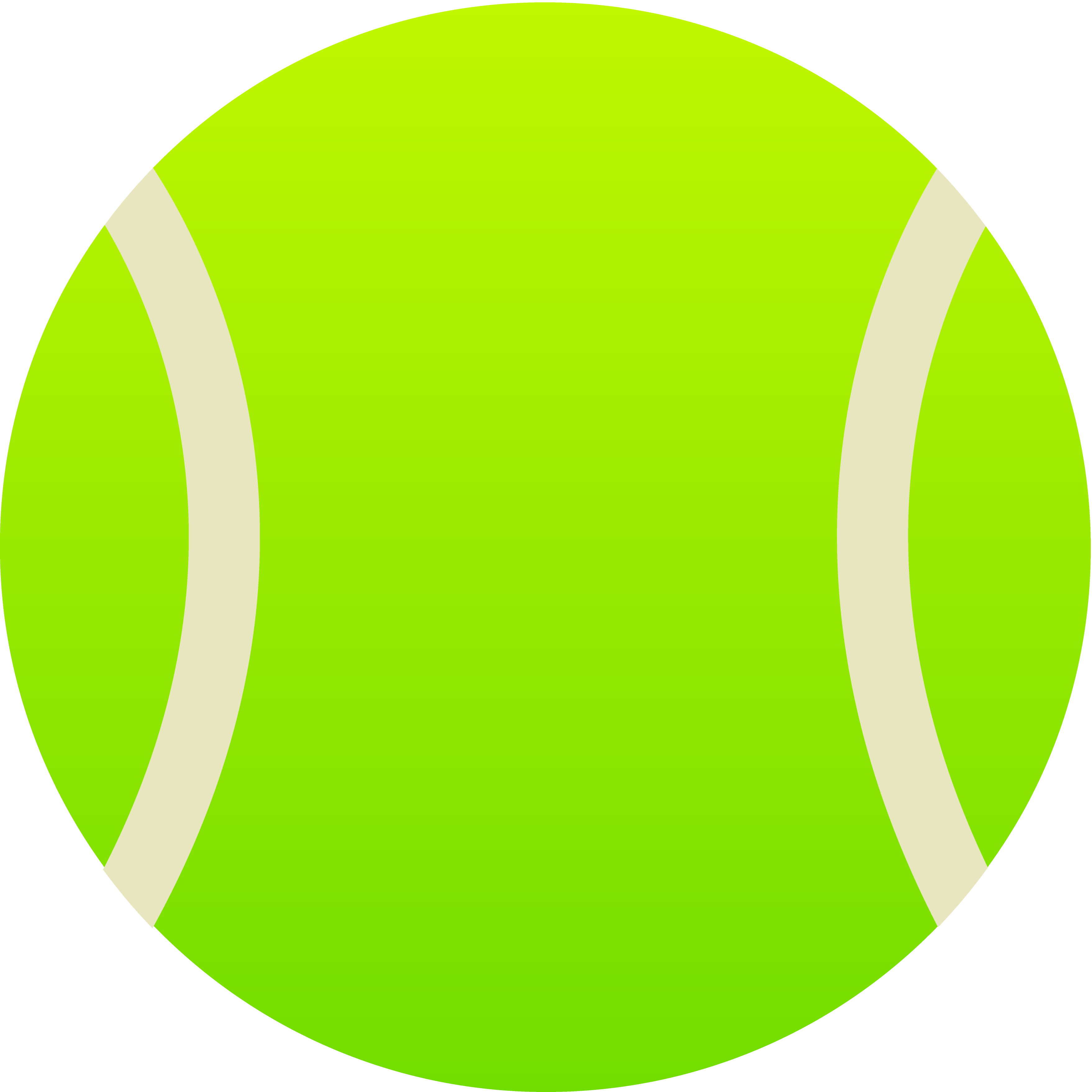 Free tennis ball clipart 3