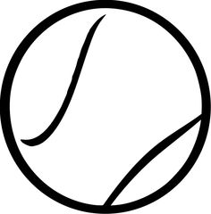 Tennis ball by Steren - ball, ball, clip art, clipart, image,