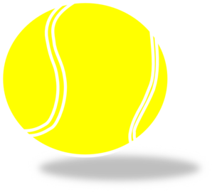 Tennis ball clip art at clker .