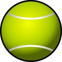 Tennis ball clip art free vector in open office drawing svg 2