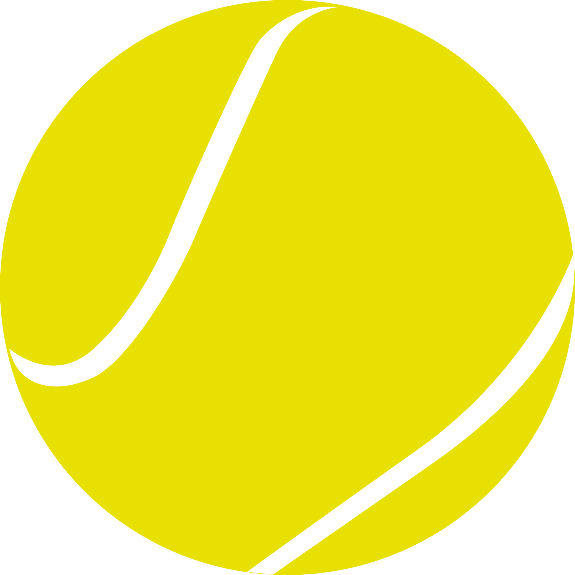 Illustration of a tennis ball