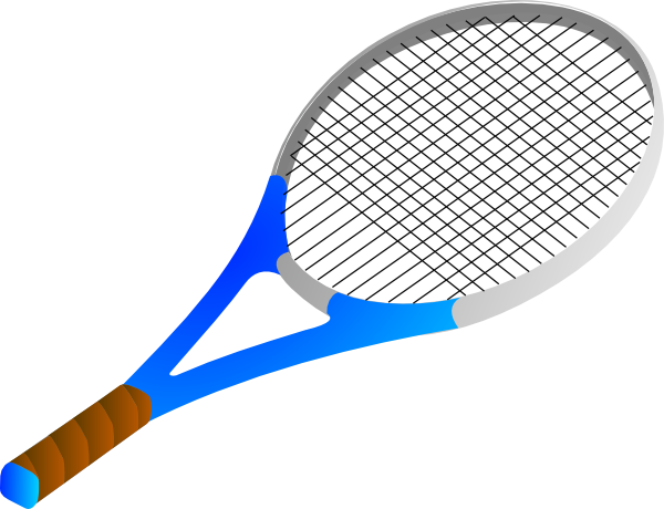 Tennis Racket Clip Art At Clk - Tennis Racket Clip Art