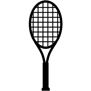 Tennis Racket clip art .
