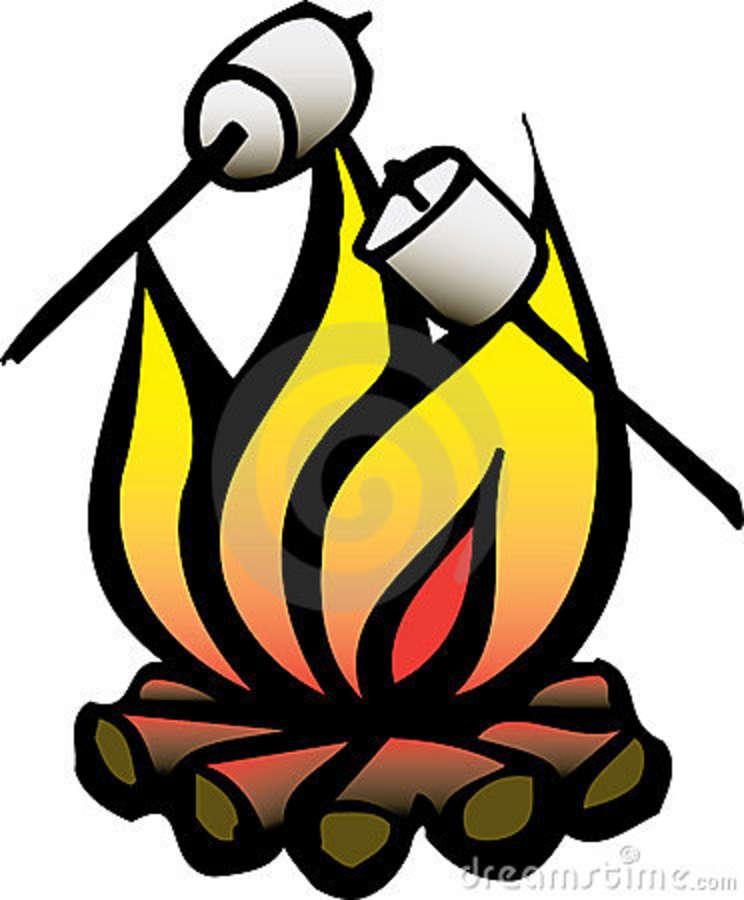 Tent And Campfire Clipart Cli - Camp Fire Clipart