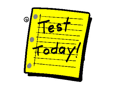Test Today Sign In Color Clip Art Gallery