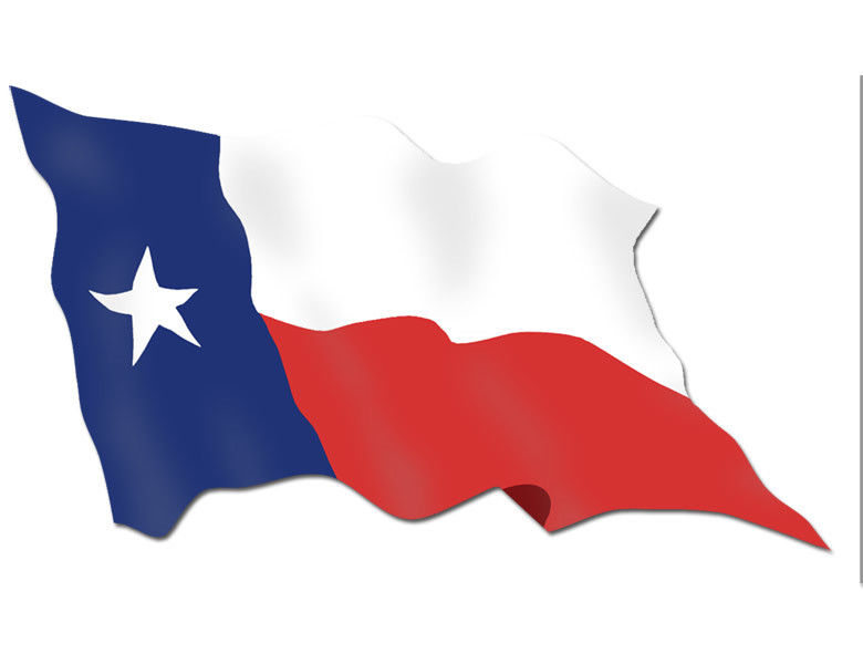 Flag Of The State Of Texas Cl