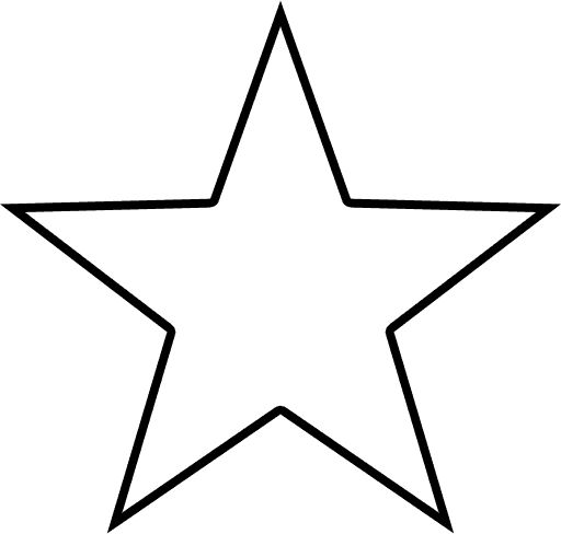 Texas Star Outline | star . - Texas Star Clip Art