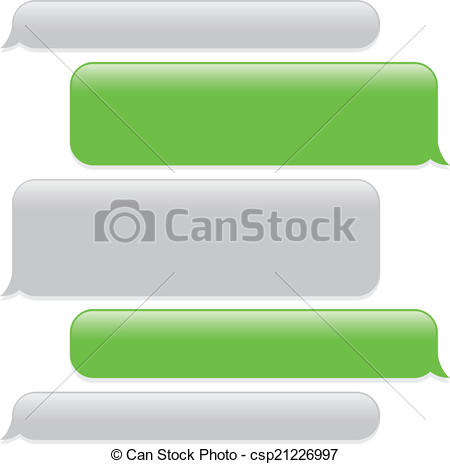 text messaging - a green mobile phone text messaging screen