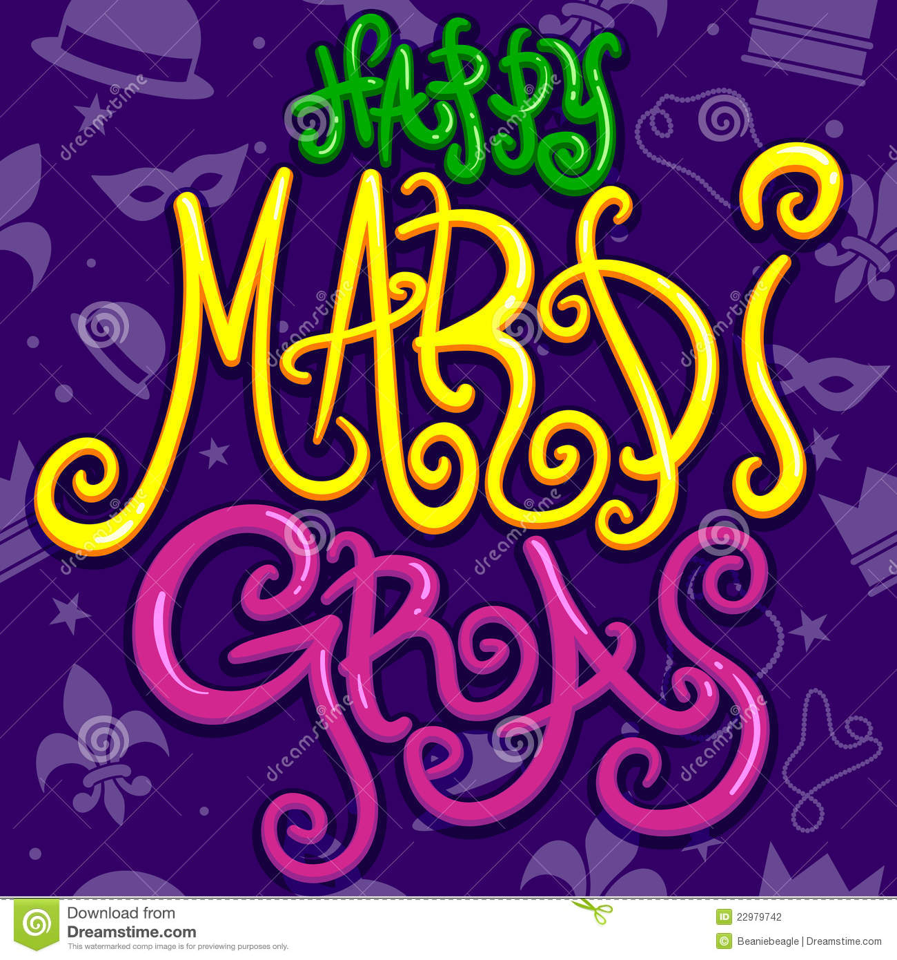Mardi Gras Clipart Happy Mard